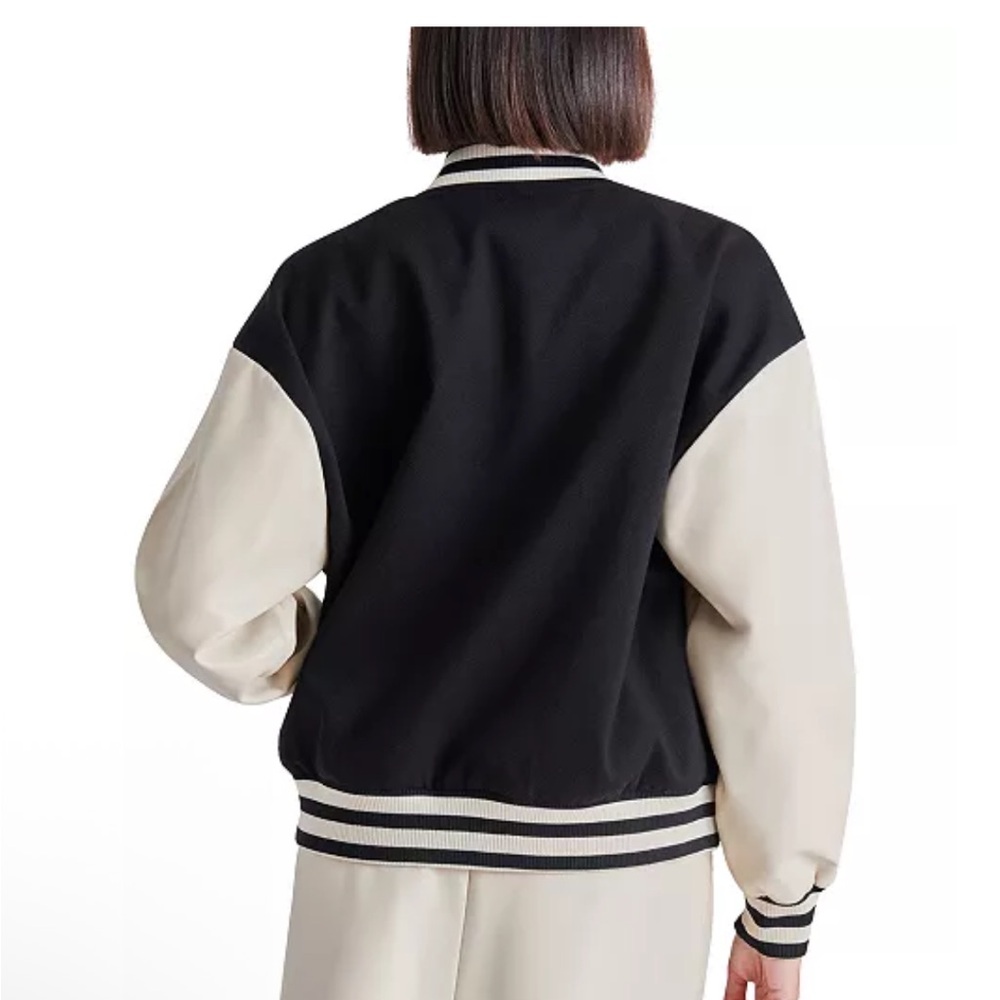 Steve Madden
Women's Alexandra Varsity Jacket. NWOT. Sz Small. PTP 21". - Picture 4 of 10
